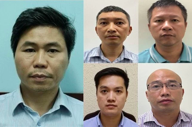 VIDEO: Cựu thứ trưởng Ho&agrave;ng Quốc Vượng c&ugrave;ng c&aacute;c đồng phạm ra t&ograve;a- Ảnh 3.