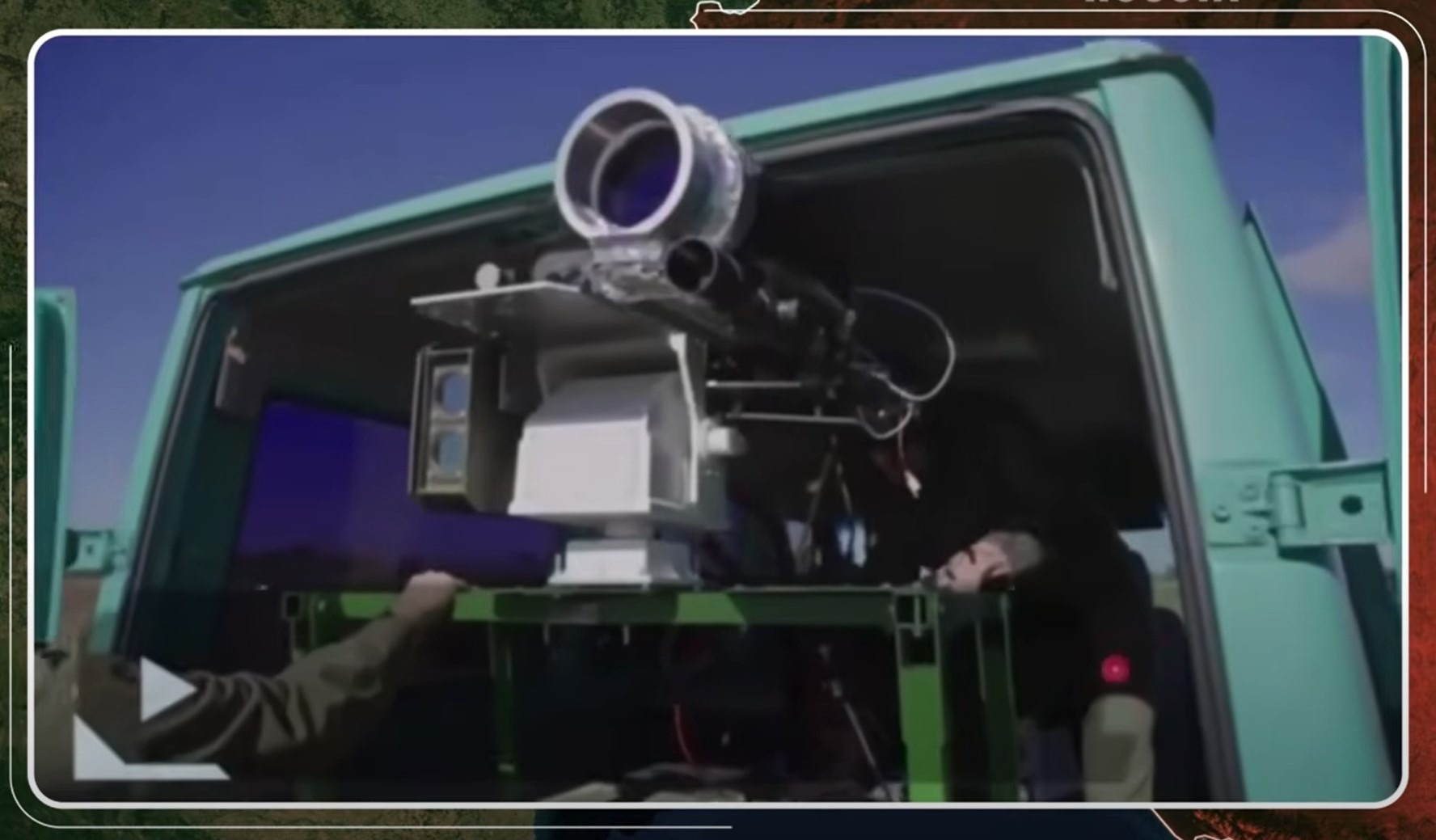 Vũ kh&iacute; laser Tryzub của Ukraine được v&iacute; như trong phim "khoa học viễn tưởng". Ảnh: Euro Maidan