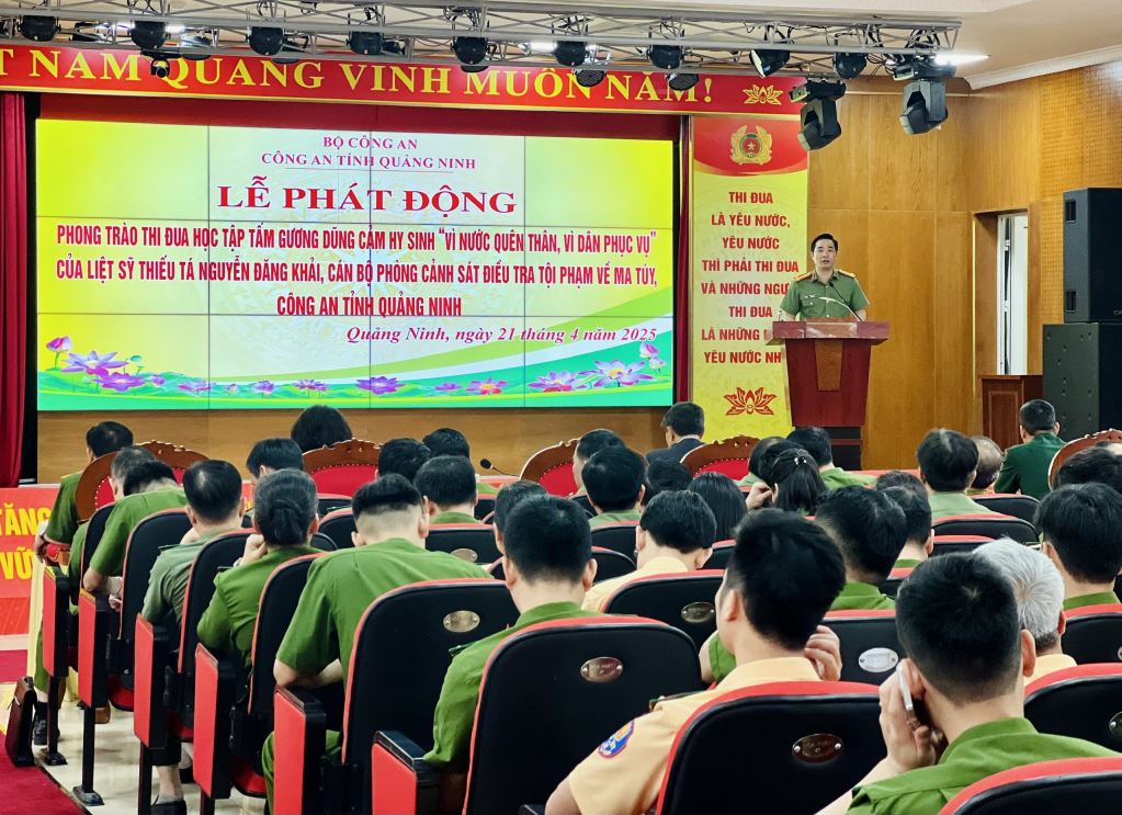 Ph&aacute;t động thi đua học tập tấm gương dũng cảm của liệt sĩ, Thiếu t&aacute; Nguyễn Đăng Khải- Ảnh 1.