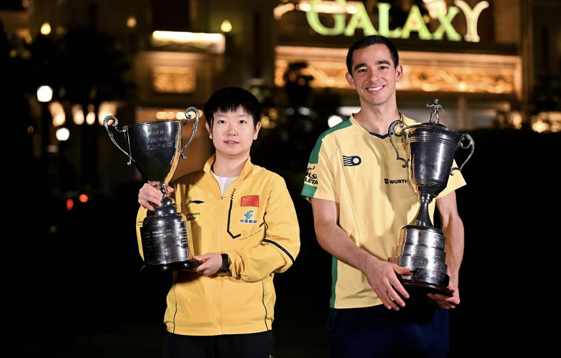 Hugo Calderano lên ngôi ở World Cup bóng bàn - Ảnh 1.