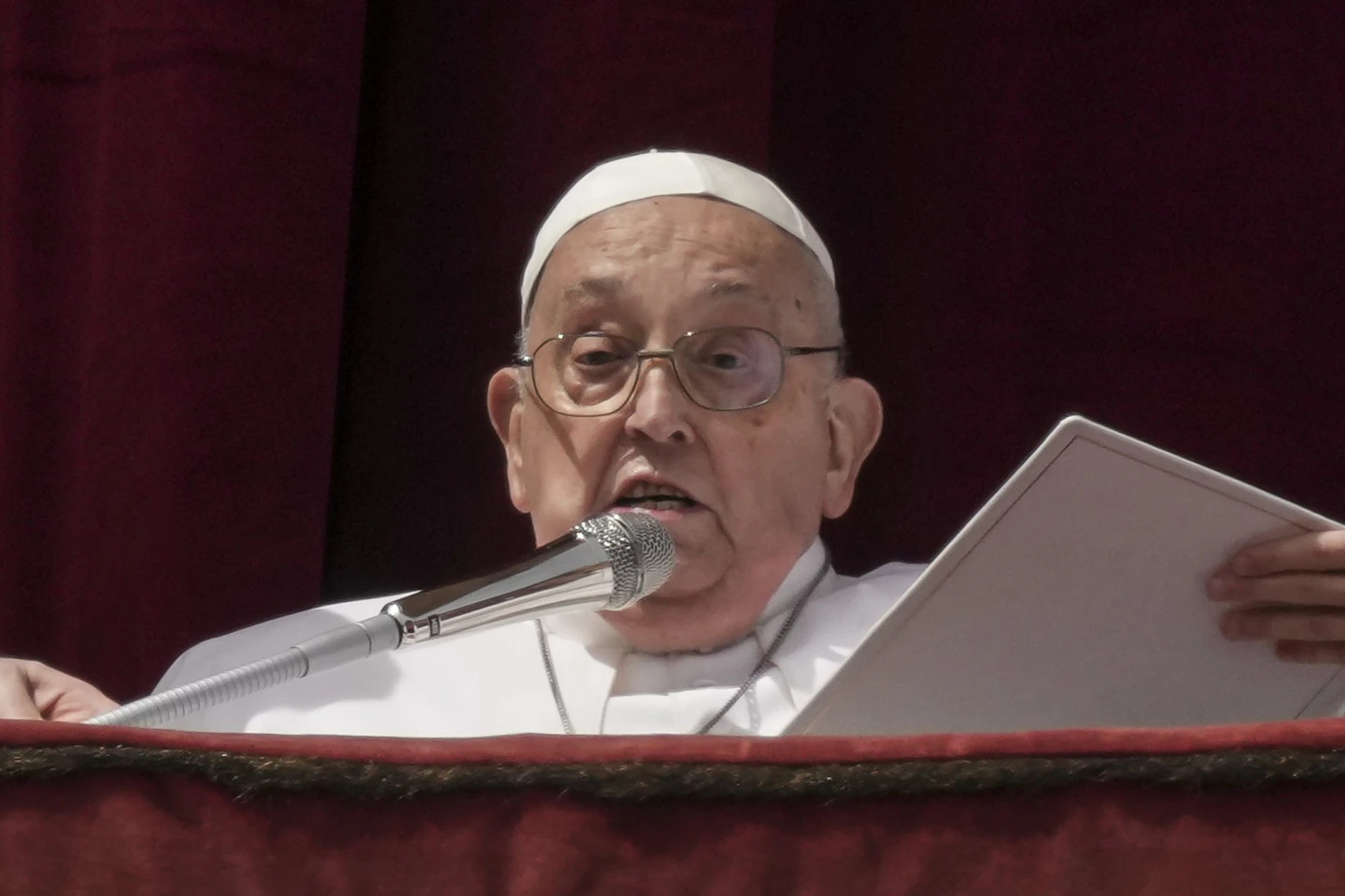 Lần xuất hiện cuối cùng của Giáo hoàng Francis trước công chúng- Ảnh 1.