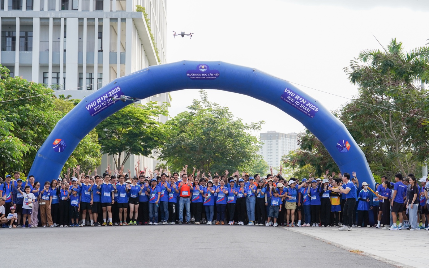 VHU RUN 2025 - Chương trình chạy bộ gây quỹ vì cộng đồng, hướng về ngày kỷ niệm thống nhất đất nước