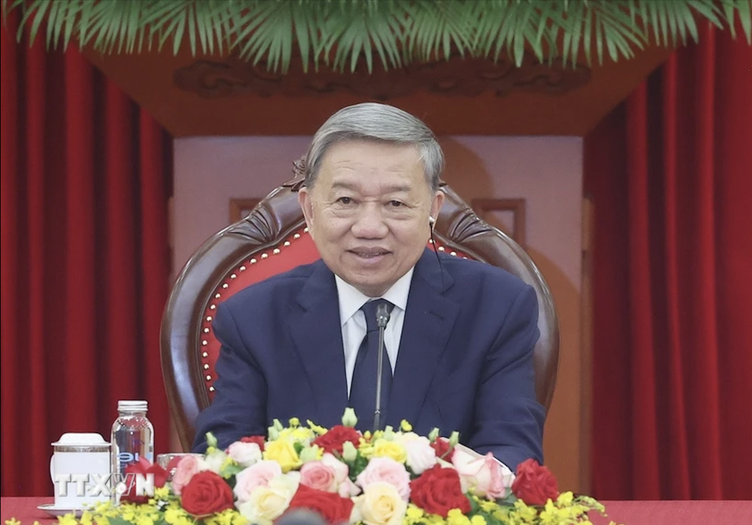 Cuộc điện đàm "có ý nghĩa lịch sử" giữa Tổng Bí thư Tô Lâm và Chủ tịch Đảng, Tổng thống Nam Phi- Ảnh 1.