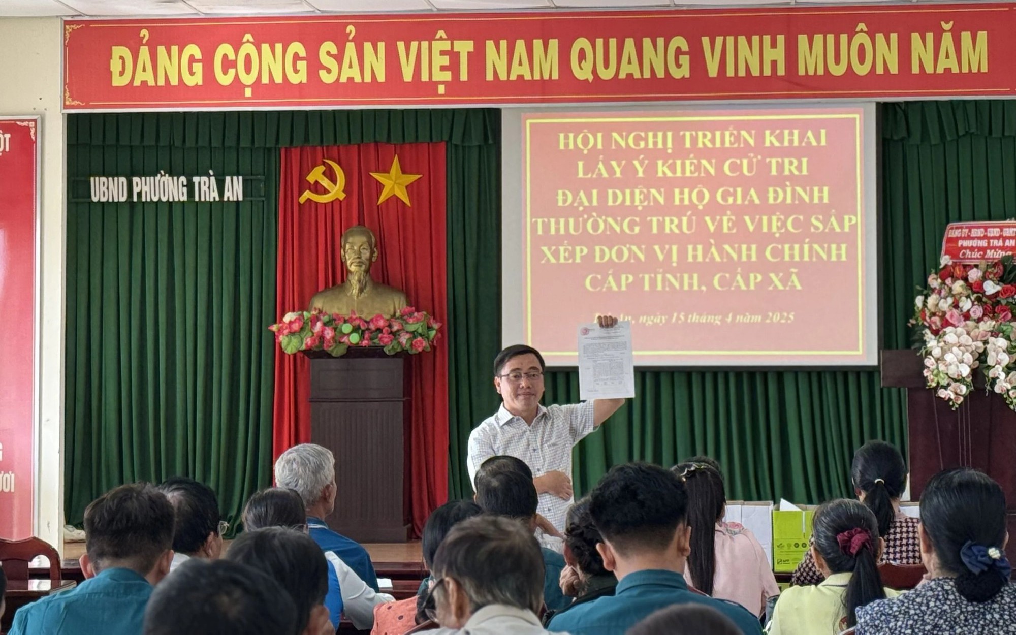 Kết quả lấy ý kiến cử tri về sáp nhập TP Cần Thơ, Hậu Giang và Sóc Trăng