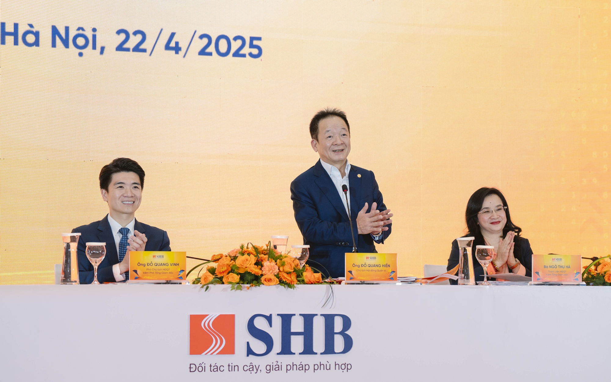 Chủ tịch SHB Đỗ Quang Hiển nói về hợp tác, đàm phán thuế quan với Mỹ