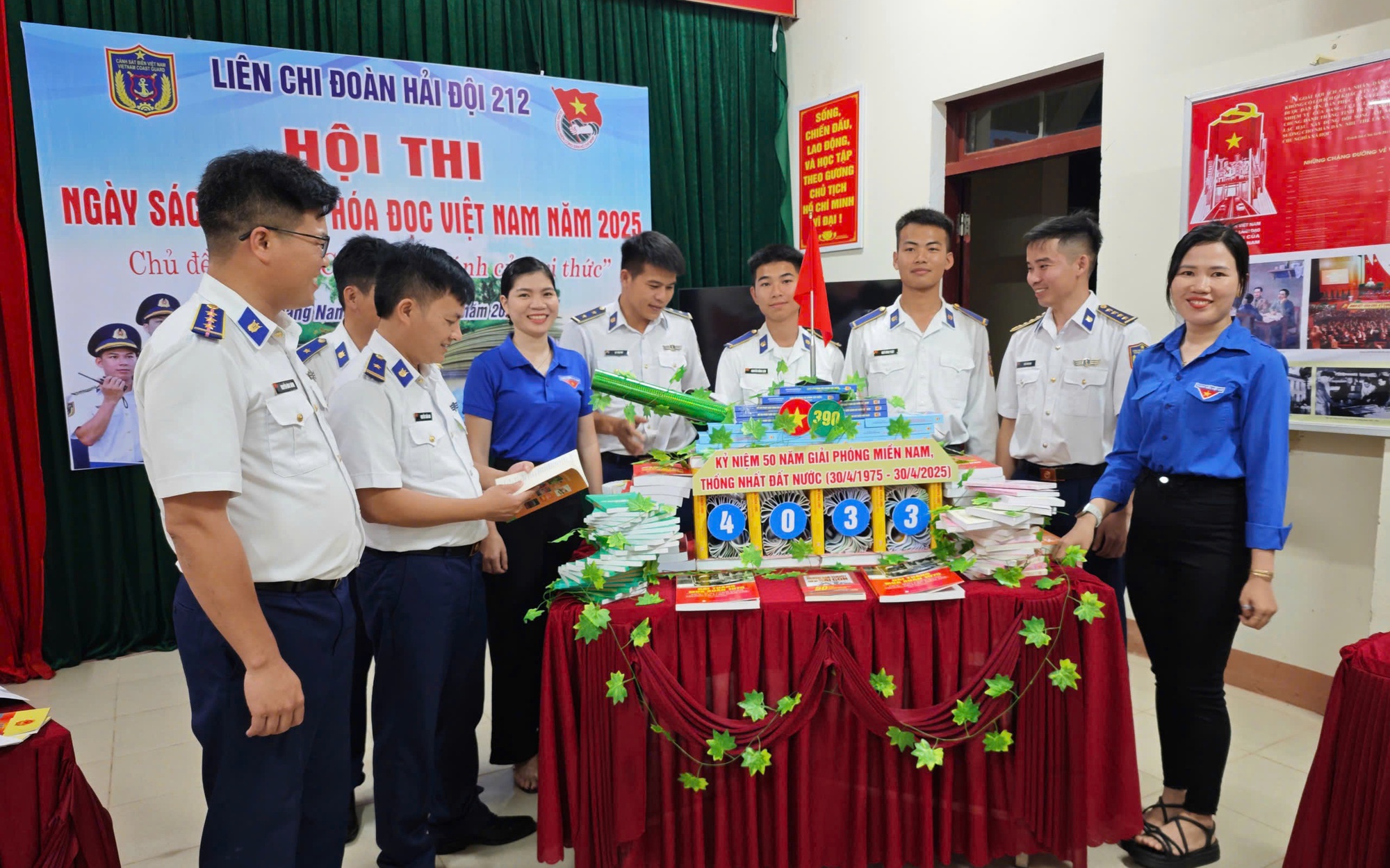 Hải đội 212 tôn vinh văn hóa đọc