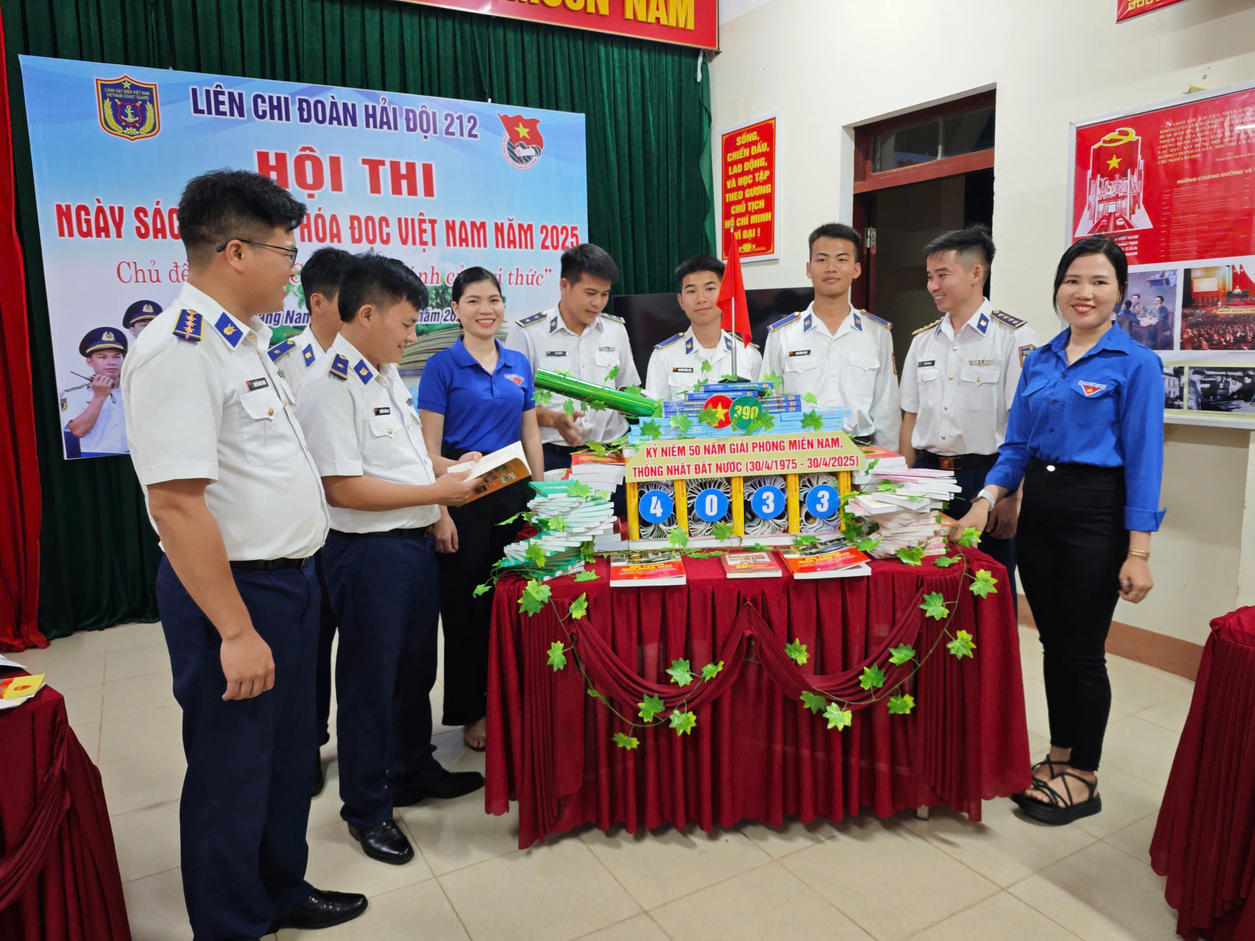 Hải đội 212 tôn vinh văn hóa đọc- Ảnh 2.