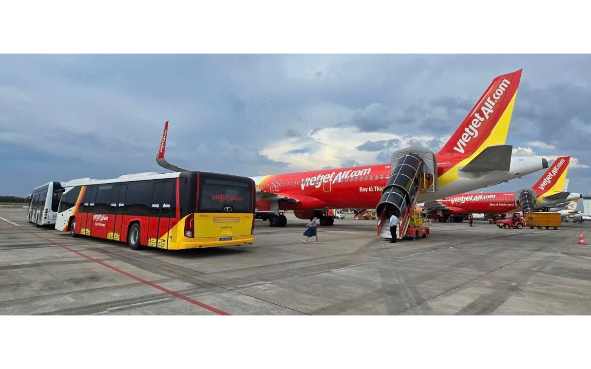 Cục Hàng không yêu cầu Vietjet khắc phục bất cập trong phục vụ mặt đất tại Tân Sơn Nhất