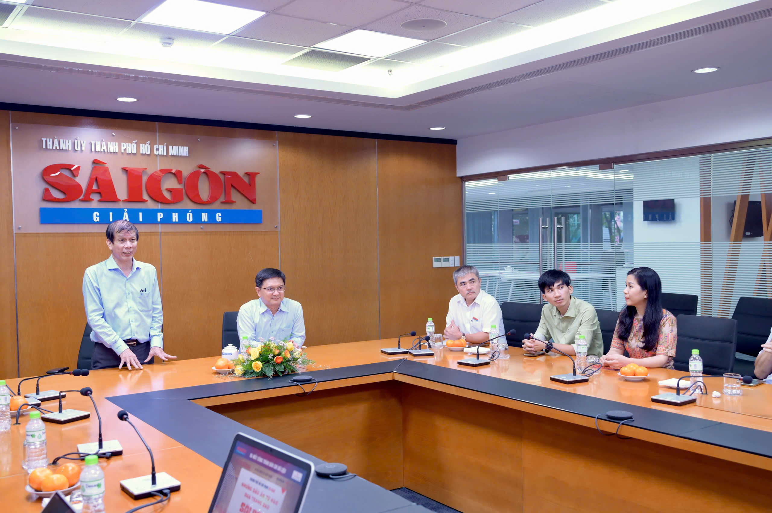 Báo Sài Gòn Giải Phóng ra mắt công trình báo chí dữ liệu đặc biệt về TP HCM - Ảnh 1.