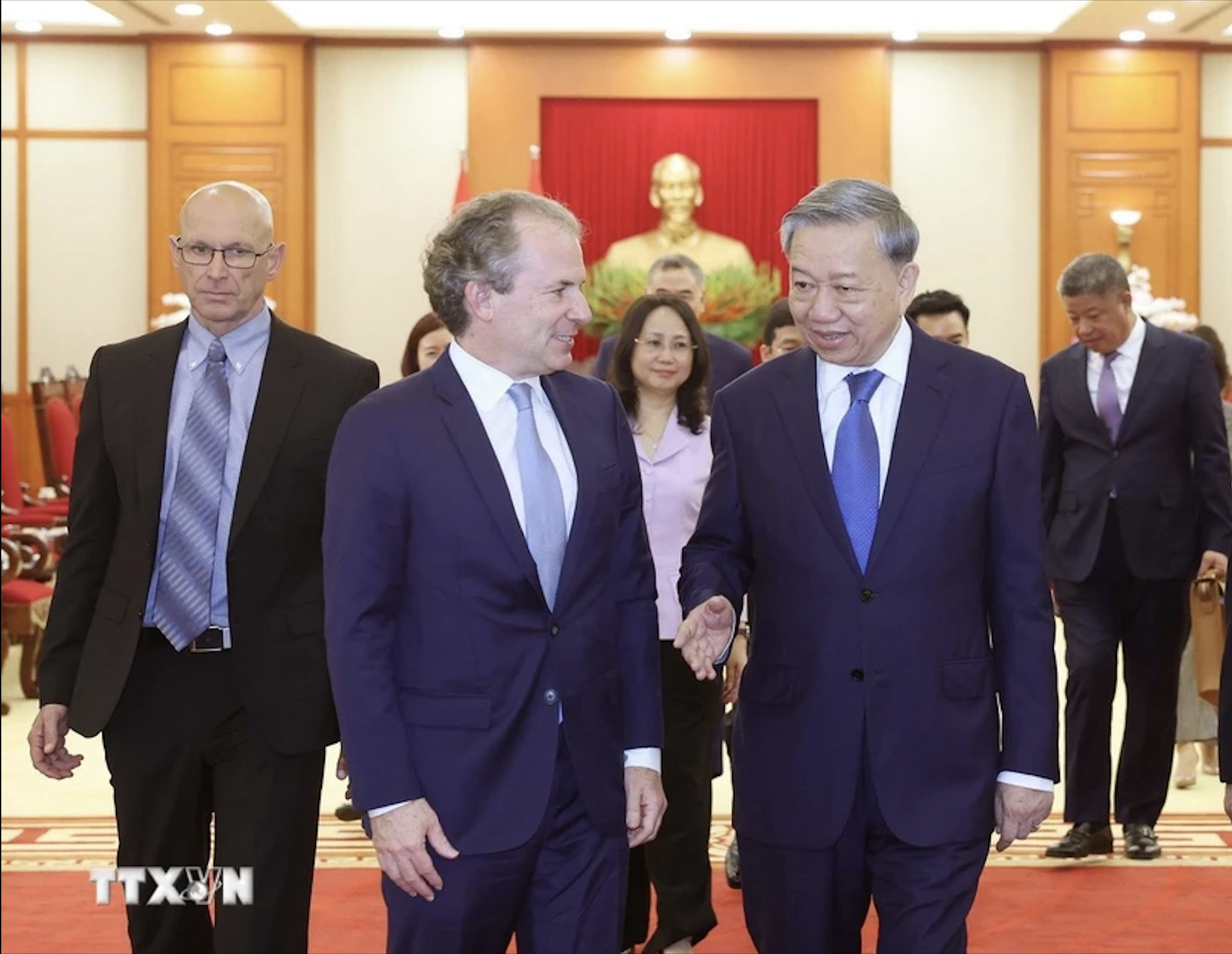 Tổng Bí thư Tô Lâm hoan nghênh tập đoàn Mỹ đầu tư công viên giải trí tầm cỡ thế giới- Ảnh 1.