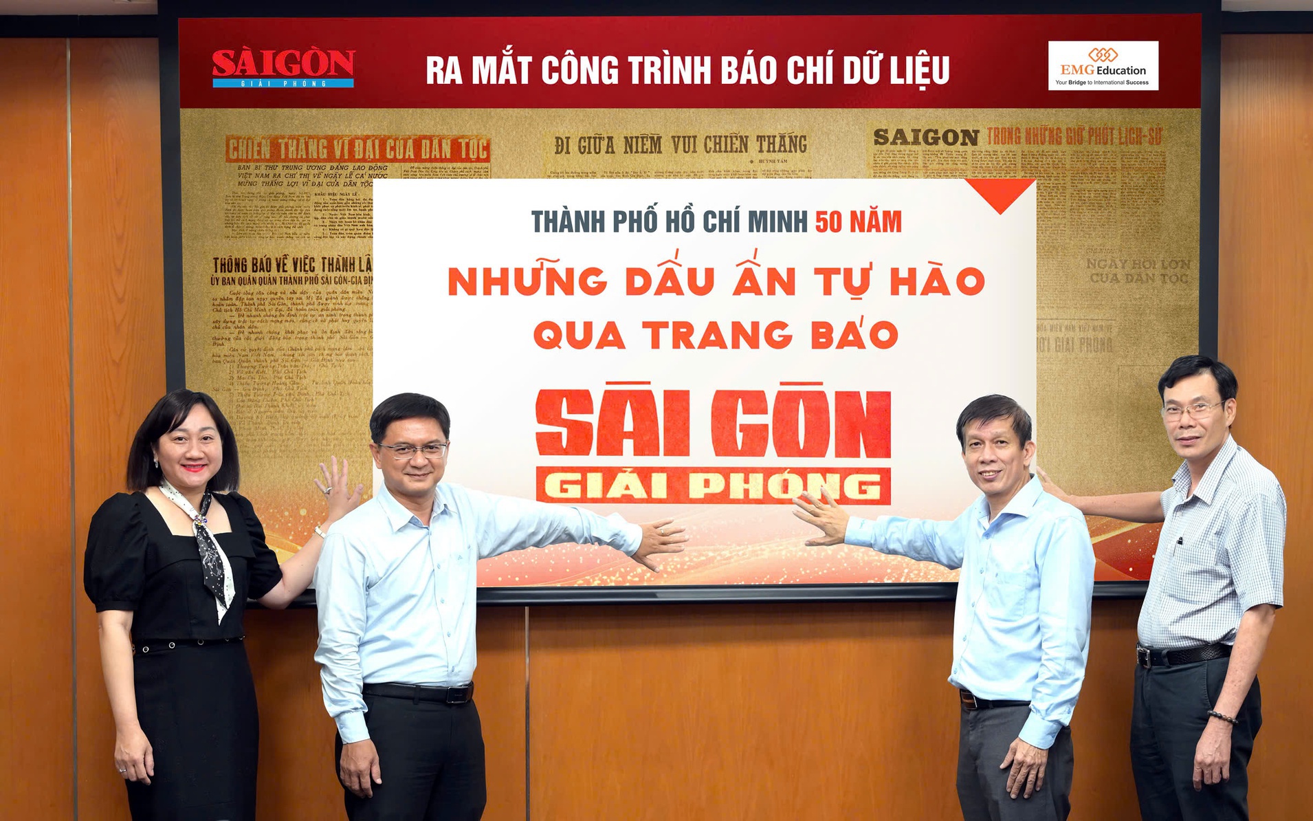 Báo Sài Gòn Giải Phóng ra mắt công trình báo chí dữ liệu đặc biệt về TP HCM