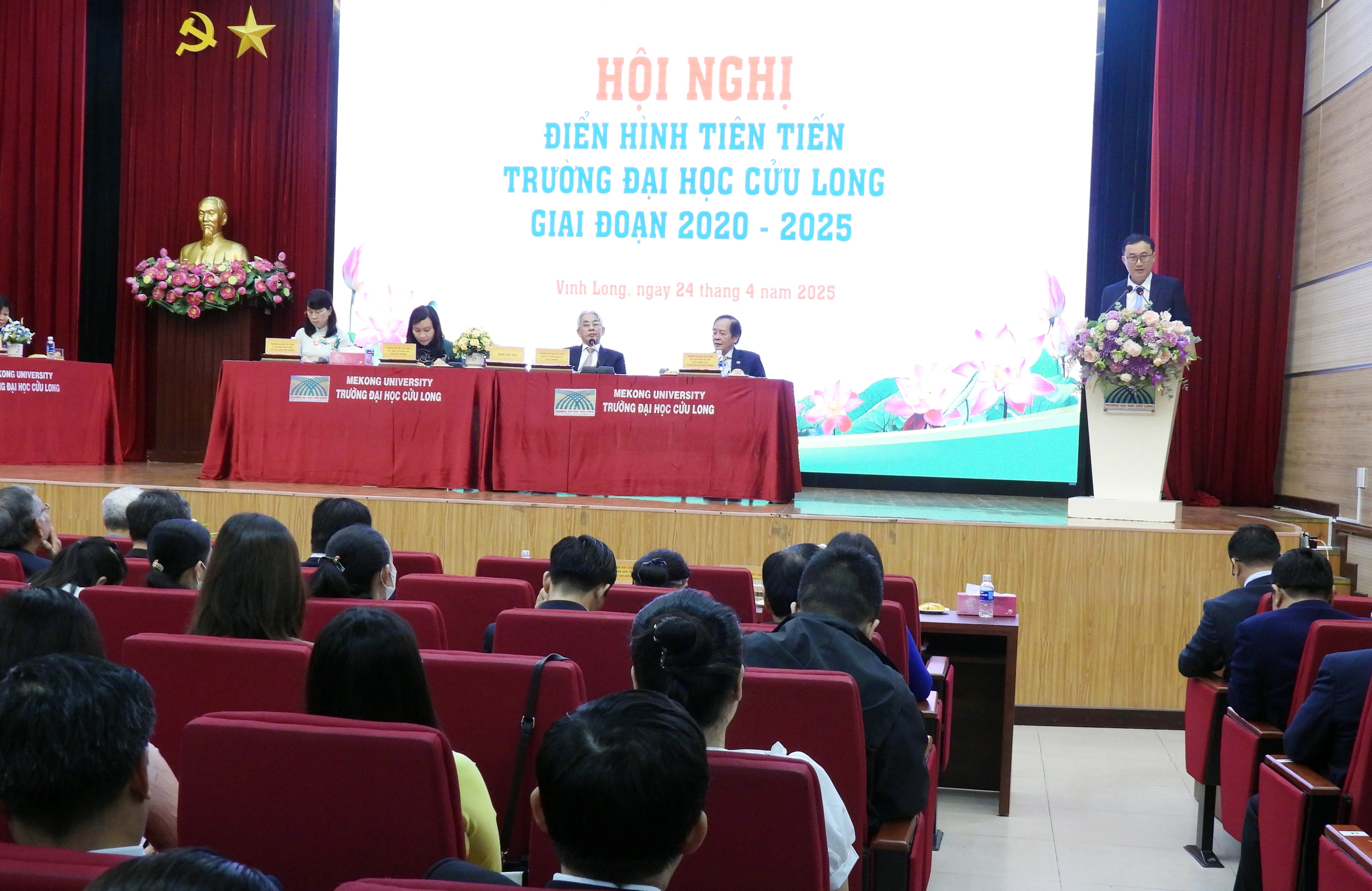 Trường ĐH Cửu Long tổ chức hội nghị điển h&igrave;nh ti&ecirc;n tiến- Ảnh 4.