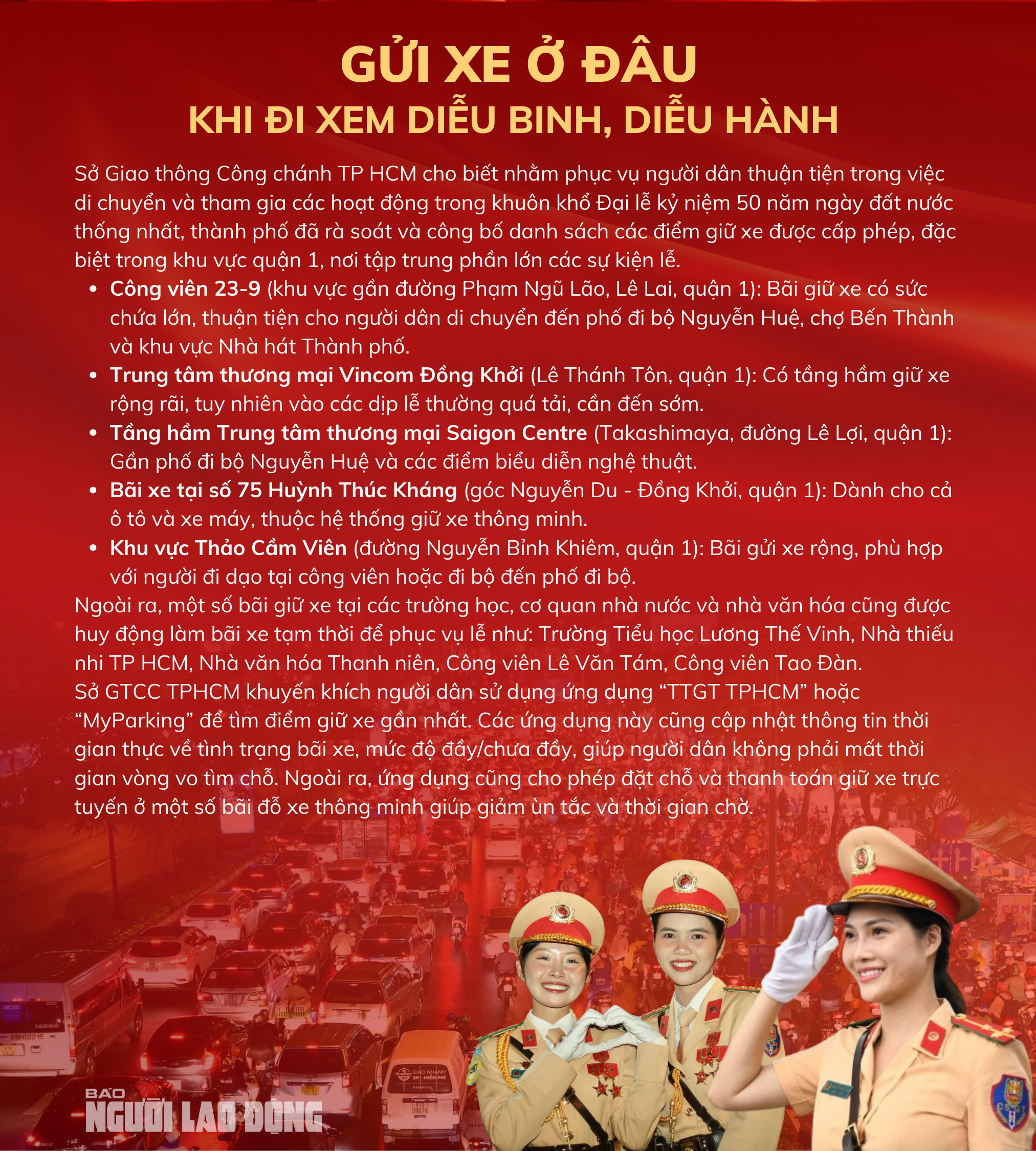 Những hoạt động chuẩn bị Đại lễ tại TP HCM từ ngày 25-4 đến 30-4 - Ảnh 8.