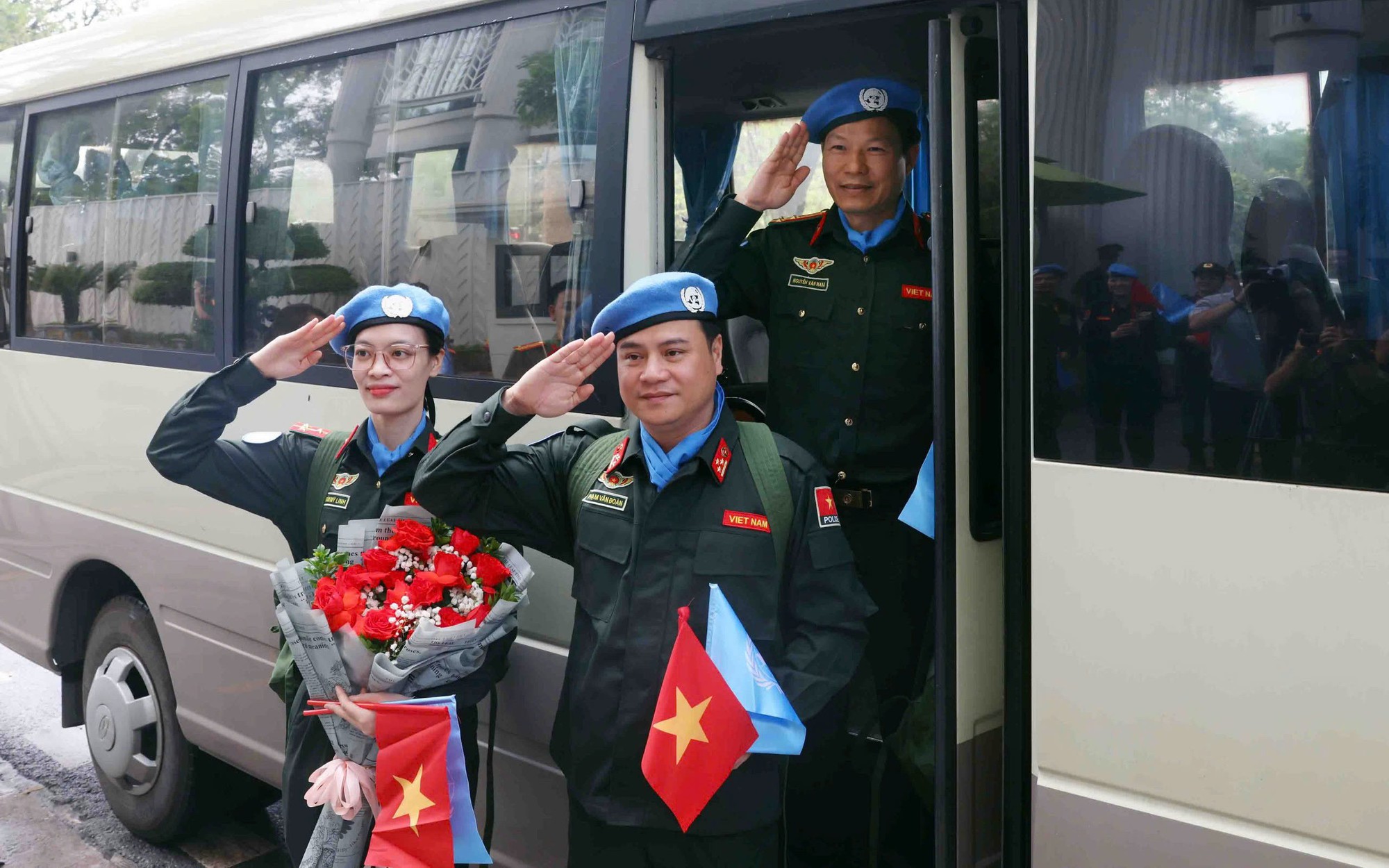 Ba sĩ quan công an lên đường làm nhiệm vụ gìn giữ hòa bình Liên hợp quốc