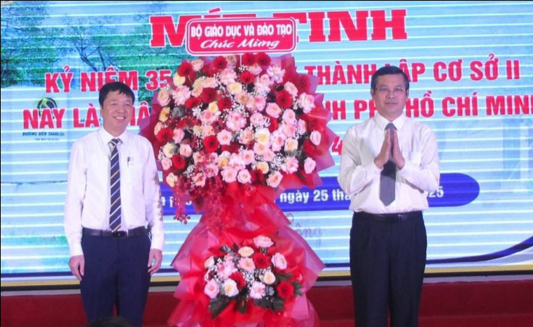 Trường ĐH Giao thông vận tải kỷ niệm 35 năm ngày thành lập Phân hiệu tại TP HCM- Ảnh 2.