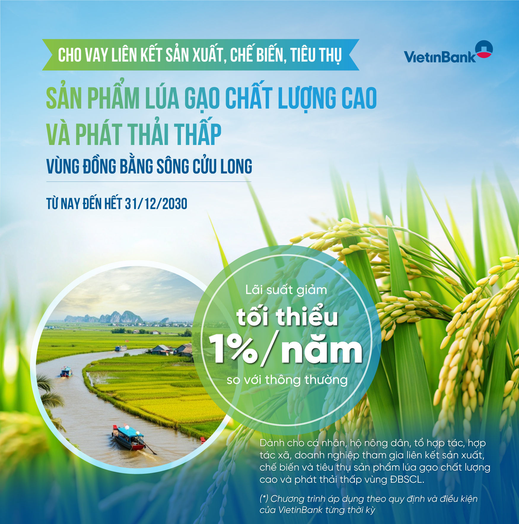VietinBank cho vay ưu đ&atilde;i, ph&aacute;t triển n&ocirc;ng nghiệp Đồng bằng s&ocirc;ng Cửu Long- Ảnh 1.