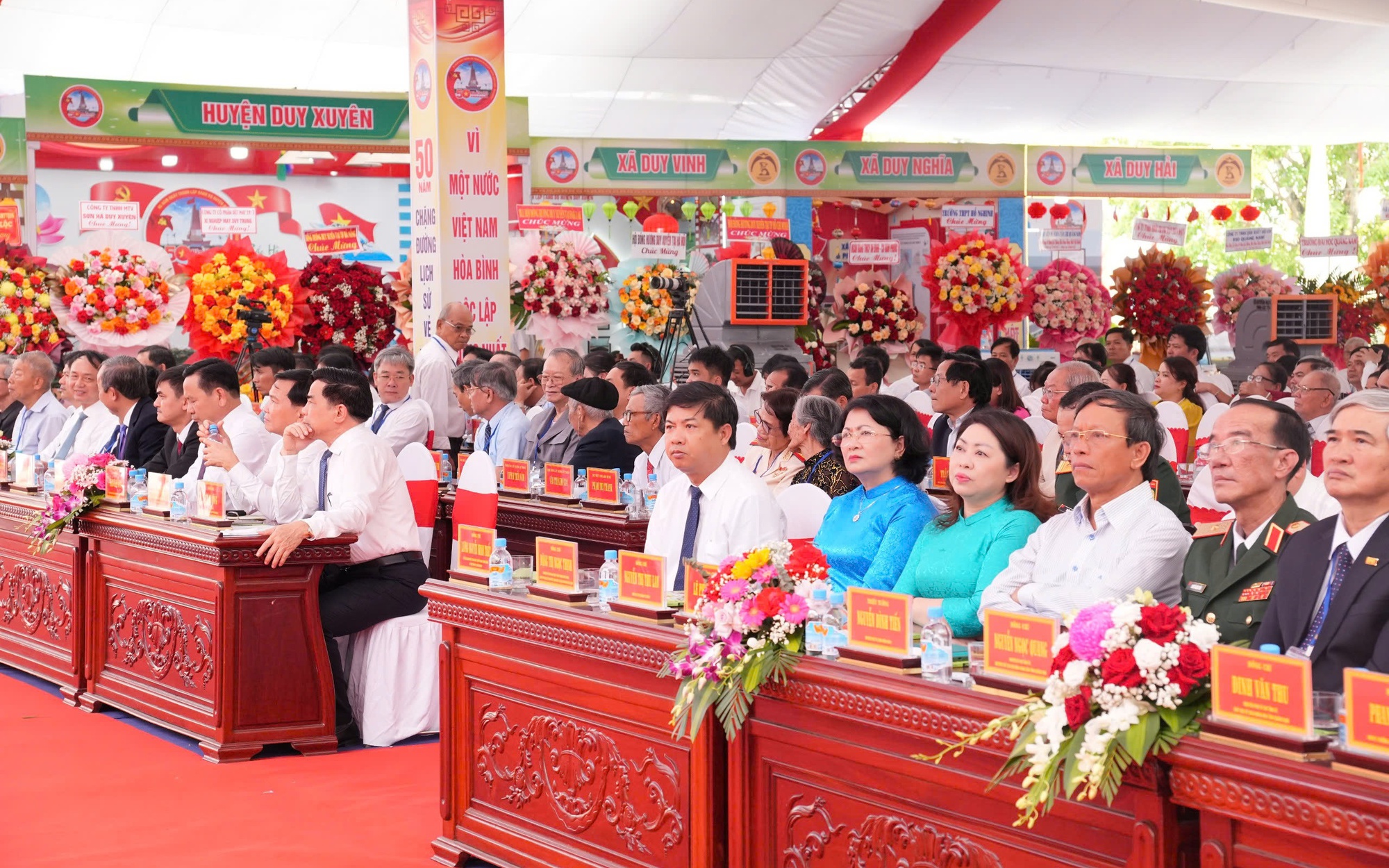 Duy Xuyên long trọng tổ chức lễ kỷ niệm 50 năm giải phóng quê hương