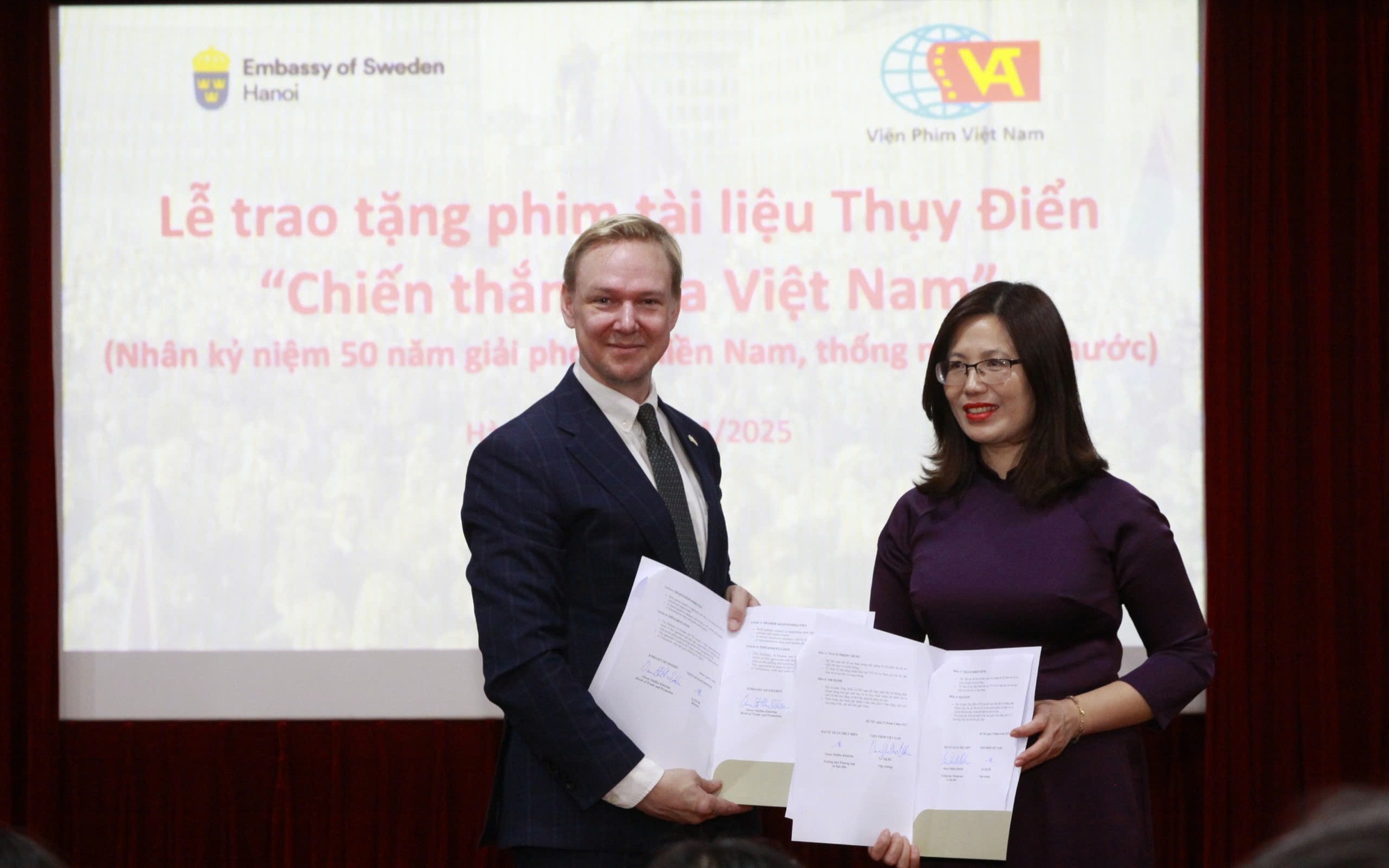 Bất ngờ tìm thấy bộ phim tài liệu Thụy Điển về chiến thắng 30-4