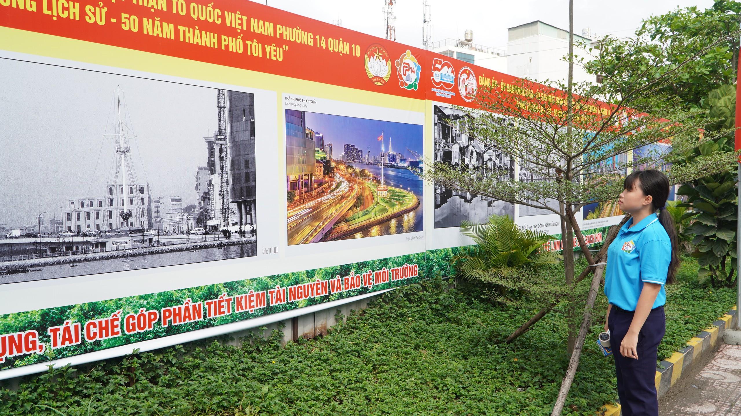 Chung tay biến b&atilde;i r&aacute;c th&agrave;nh Cung đường Lịch sử đầy &yacute; nghĩa, nằm cạnh Vườn Trường Sa - Ảnh 3.