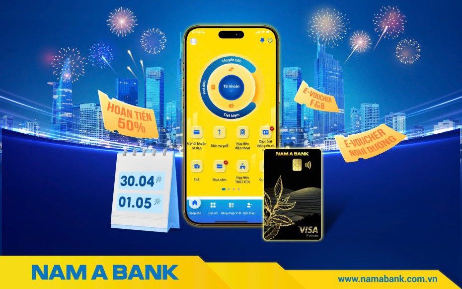 Ngân hàng tung ưu đãi dịp Kỷ niệm 50 năm Ngày Giải phóng miền Nam, thống nhất đất nước