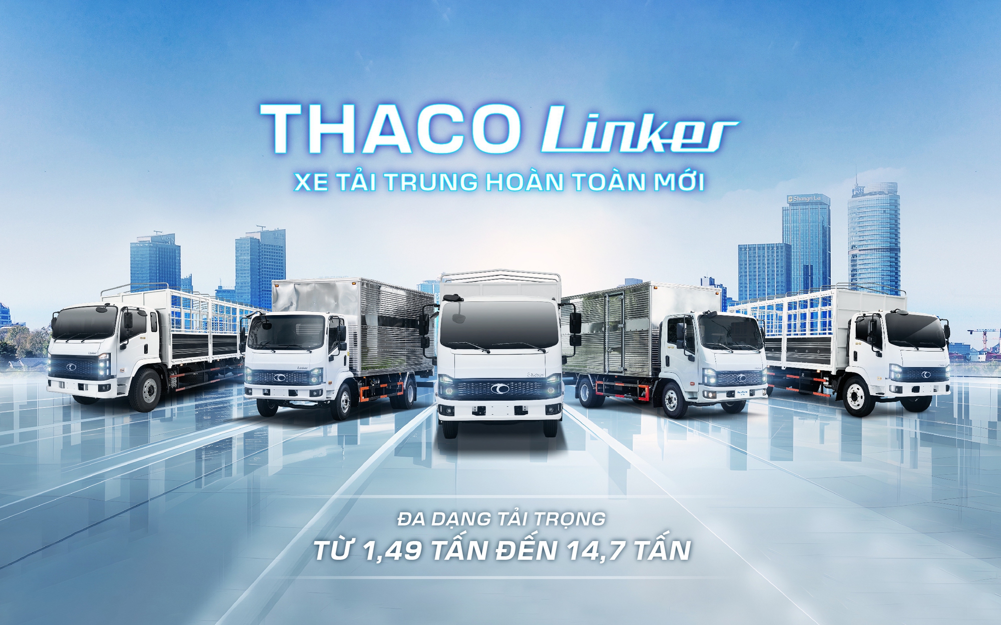 THACO Linker - dòng xe tải trung hoàn toàn mới, tối ưu chi phí vận chuyển