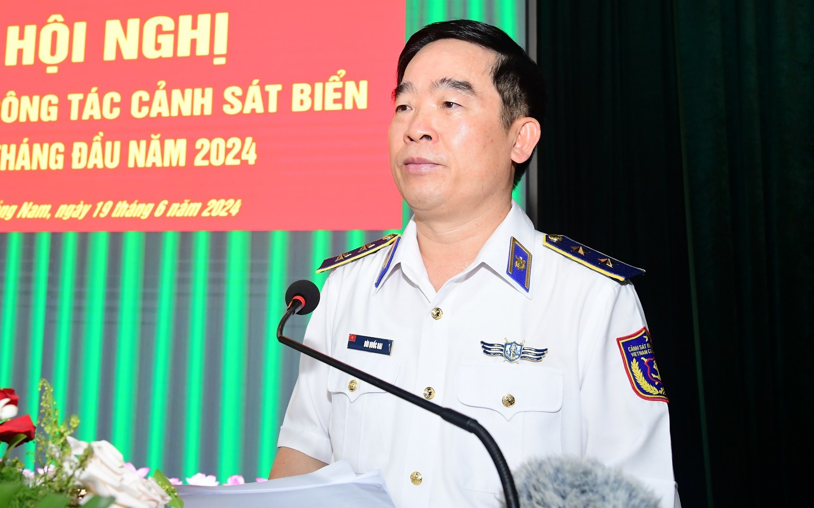 Trung tướng Bùi Quốc Oai tiếp tục giữ chức Chính ủy Cảnh sát biển Việt Nam