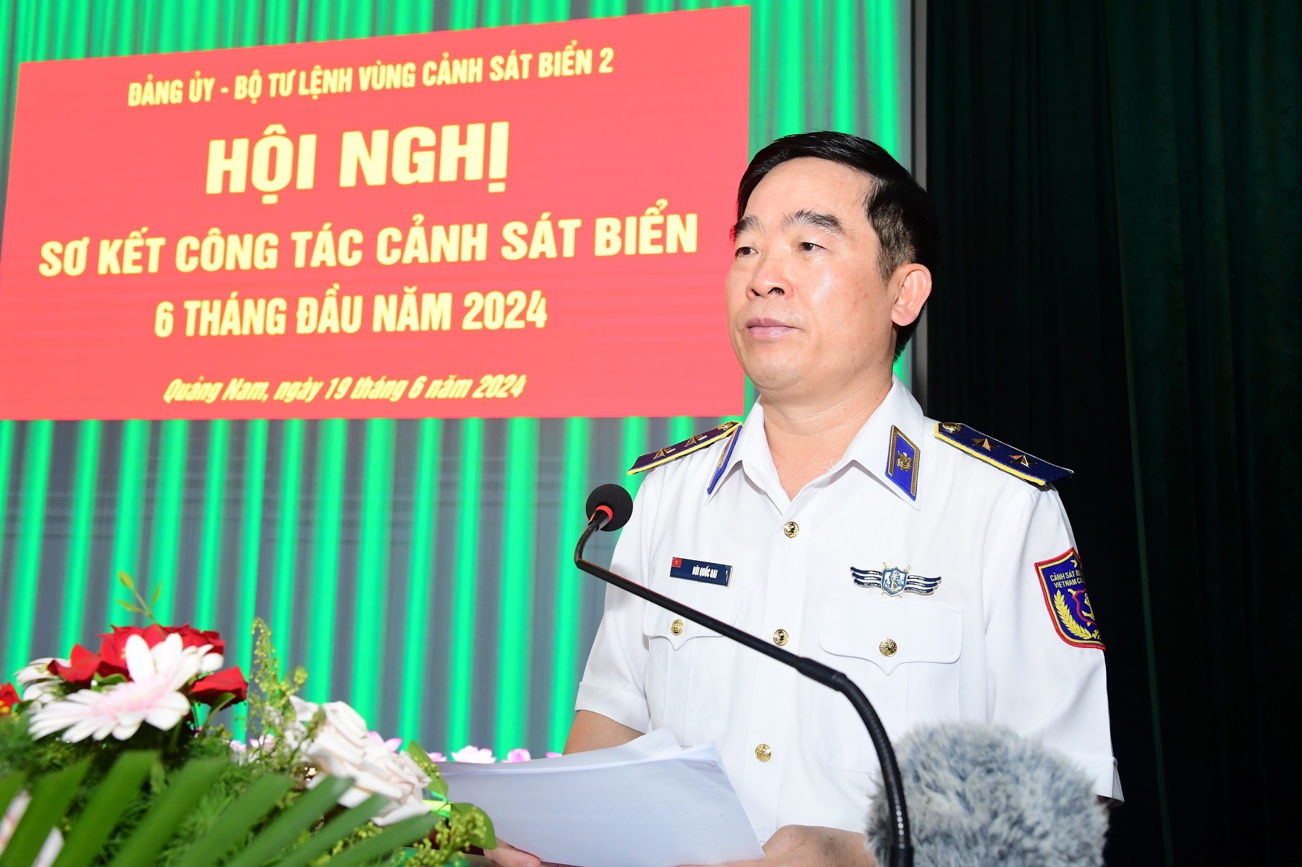 Trung tướng B&ugrave;i Quốc Oai tiếp tục giữ chức Ch&iacute;nh ủy Cảnh s&aacute;t biển Việt Nam- Ảnh 1.