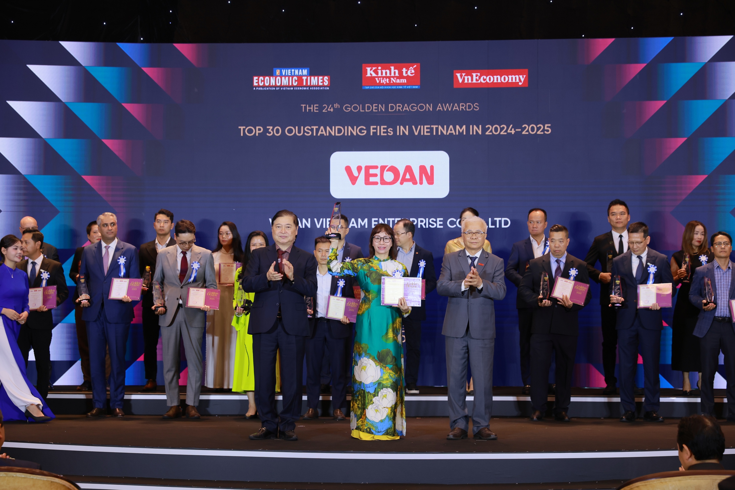 Vedan Việt Nam đón nhận giải thưởng Rồng Vàng 2025- Ảnh 1.