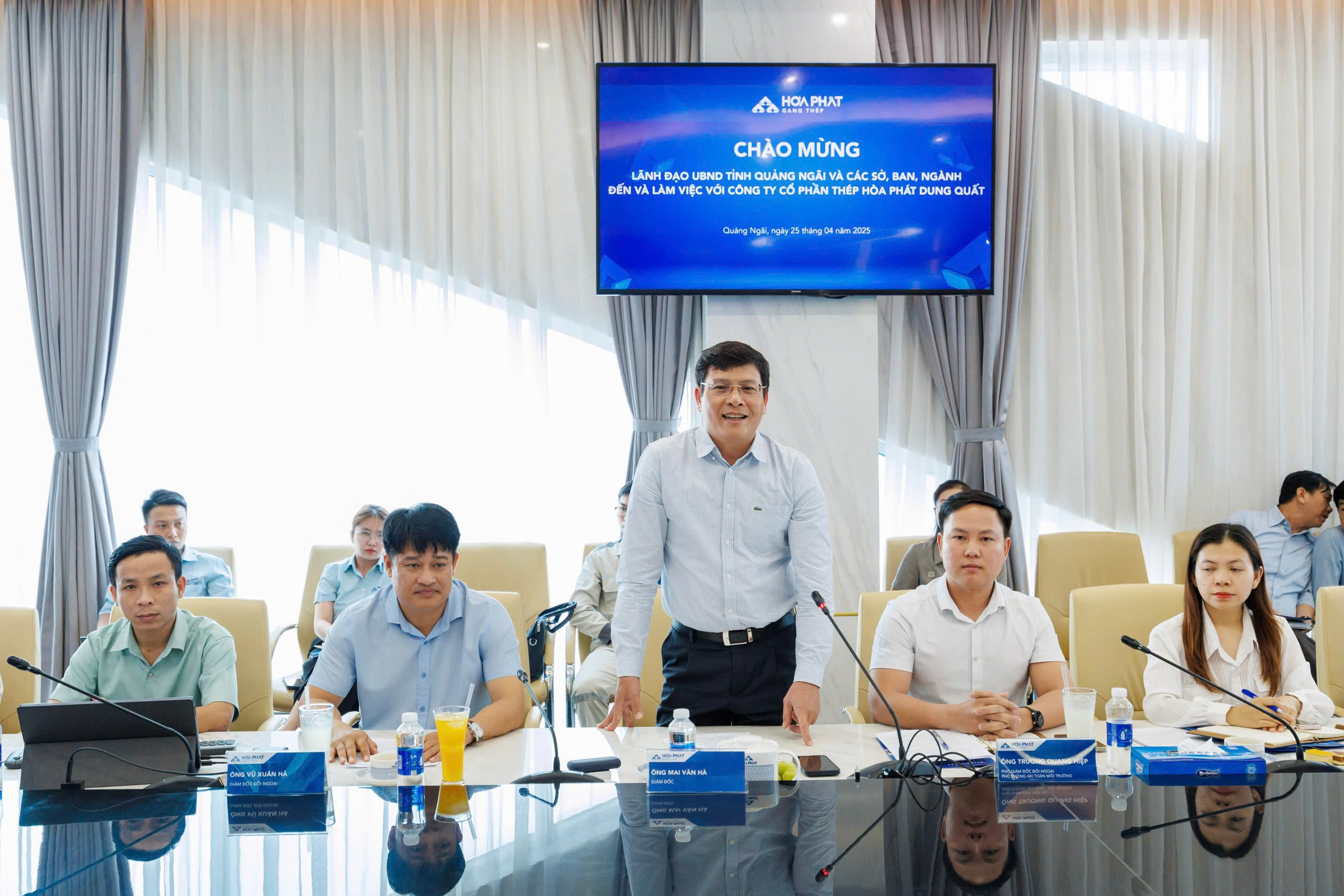 Hòa Phát kiến nghị Quảng Ngãi hỗ trợ, đẩy nhanh tiến độ sản xuất ray thép đường sắt- Ảnh 3.