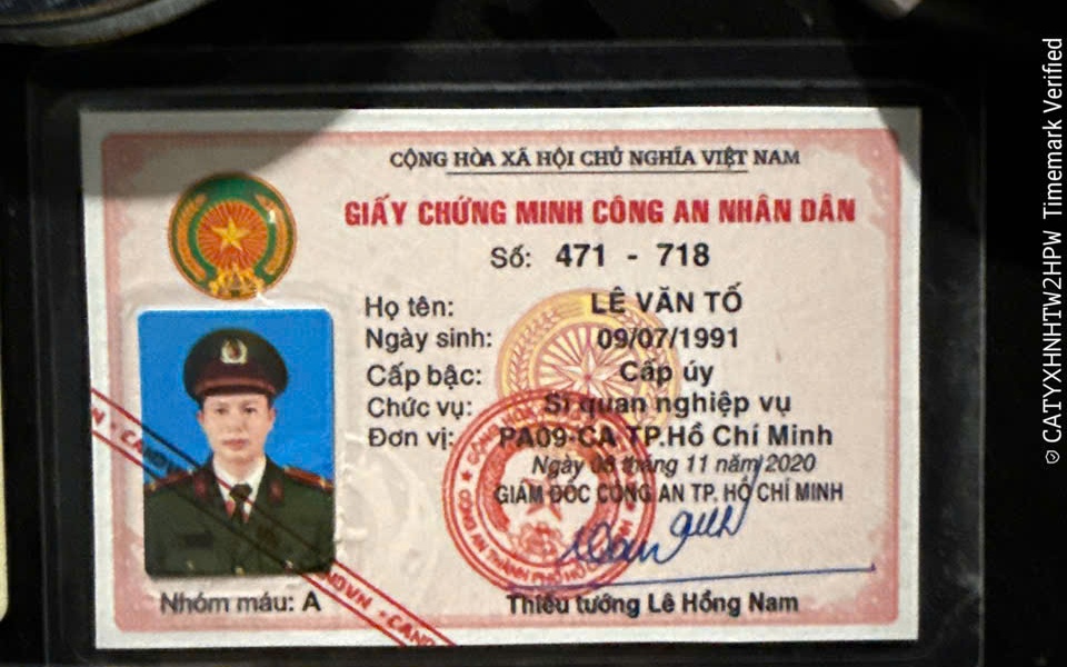 Phát hiện đối tượng nghi giả danh công an trong quá trình tuần tra, kiểm soát giao thông