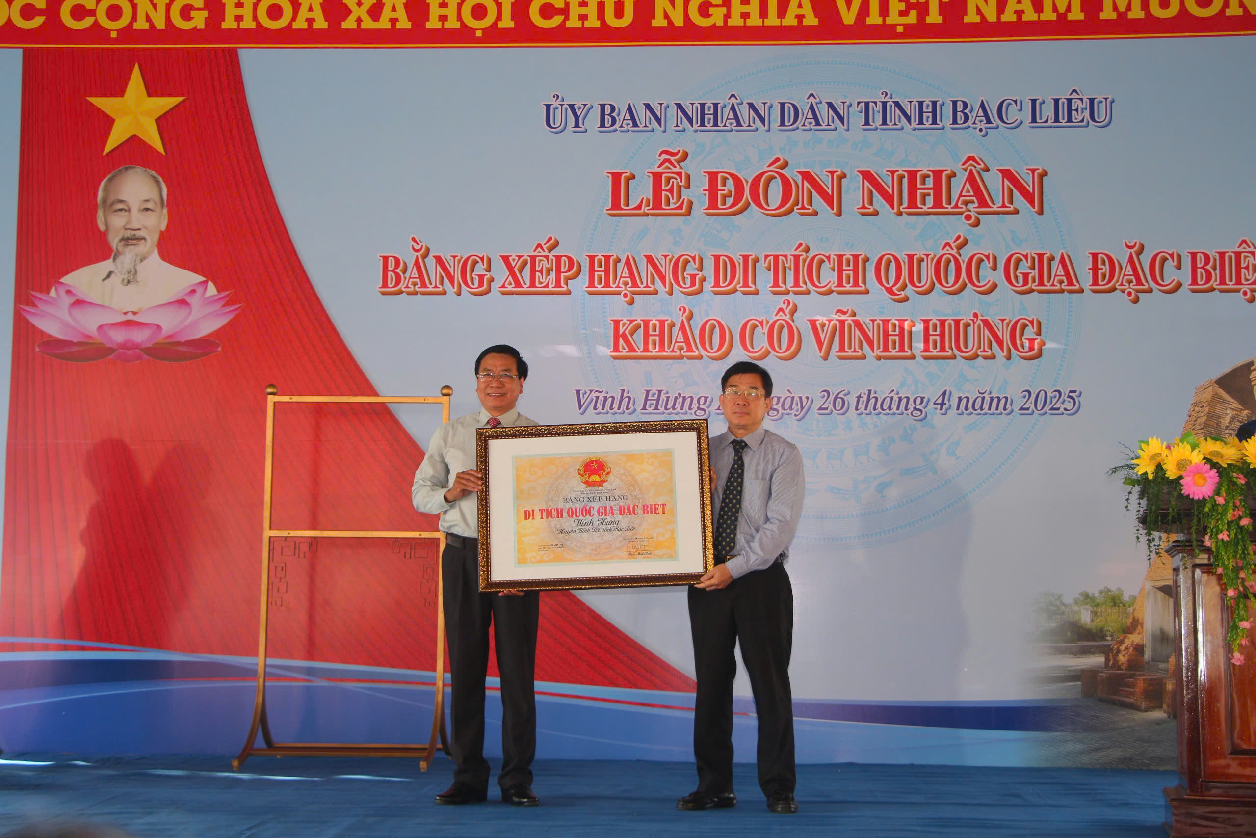 Bạc Li&ecirc;u đ&oacute;n nhận Bằng xếp hạng Di t&iacute;ch Quốc gia đặc biệt - Ảnh 3.
