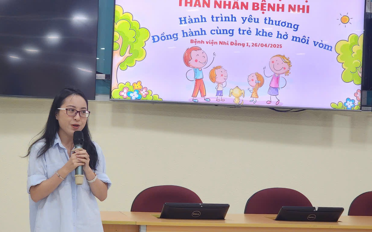 Vá khe hở môi - vòm không chỉ dừng lại ở phẫu thuật