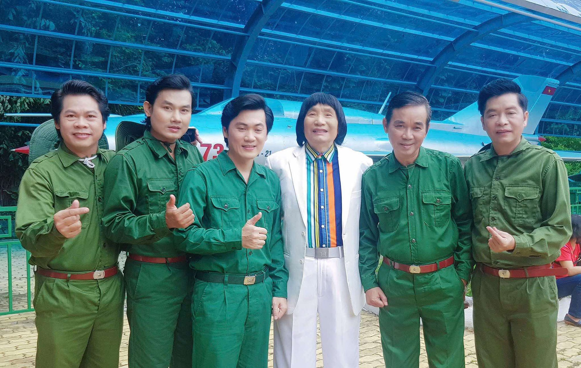 NSND Minh Vương x&uacute;c động trong Lễ kh&aacute;nh th&agrave;nh Tượng đ&agrave;i Chủ tịch Hồ Ch&iacute; Minh tại Đền Bến Dược - Ảnh 1.