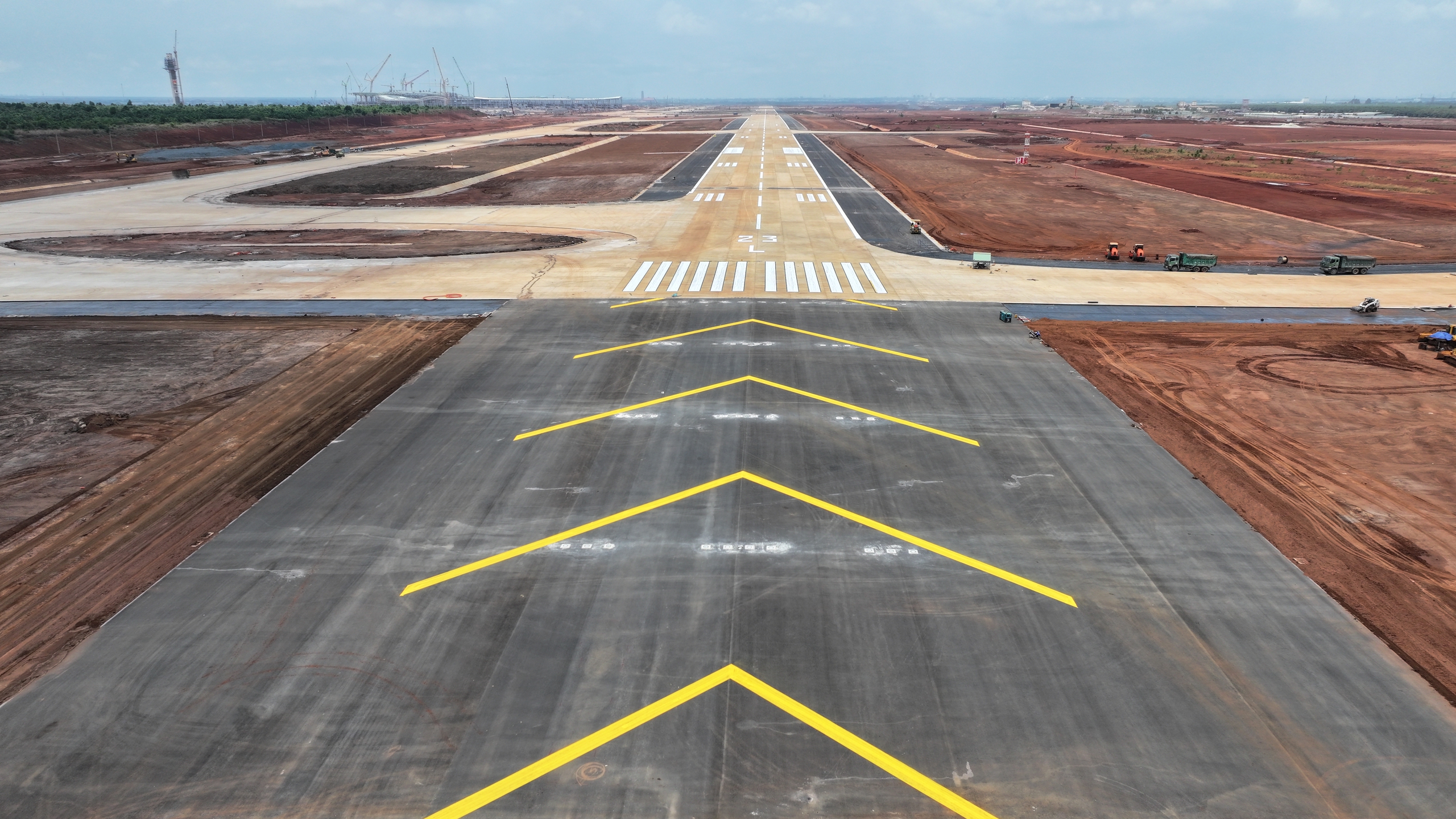 H&igrave;nh ảnh hệ thống đ&egrave;n hiệu đường băng S&acirc;n bay Long Th&agrave;nh ch&iacute;nh thức &ldquo;chiếu s&aacute;ng&rdquo;- Ảnh 4.