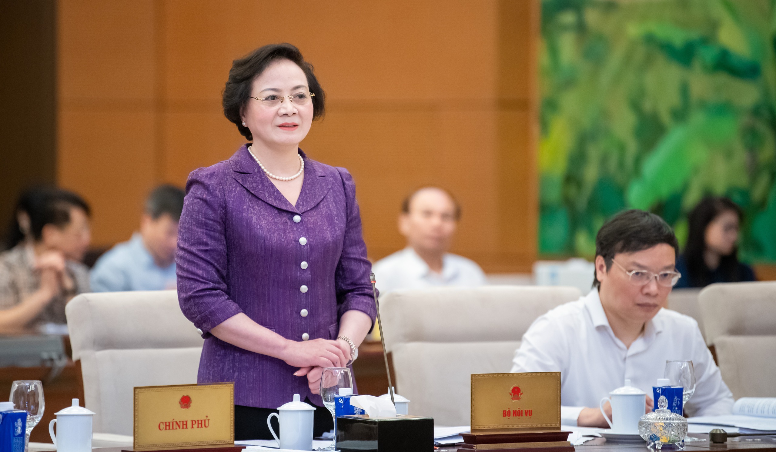 Bộ trưởng Bộ Nội vụ n&oacute;i về tổ chức bộ m&aacute;y cấp x&atilde; sau s&aacute;p nhập - Ảnh 1.