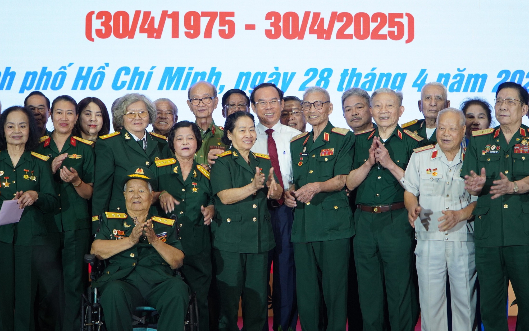 TP HCM họp mặt nhân chứng lịch sử tham gia 5 cánh quân trong Chiến dịch Hồ Chí Minh