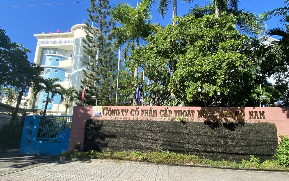 Nợ đầm đìa, Công ty cấp thoát nước Quảng Nam xin tăng giá, xin ngân sách cấp bù 11,8 tỉ