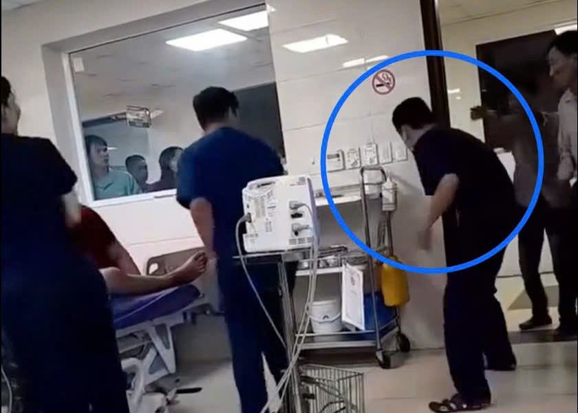 Xử lý vụ nhân viên y tế bị hành hung khi cấp cứu bệnh nhân - Ảnh 1.