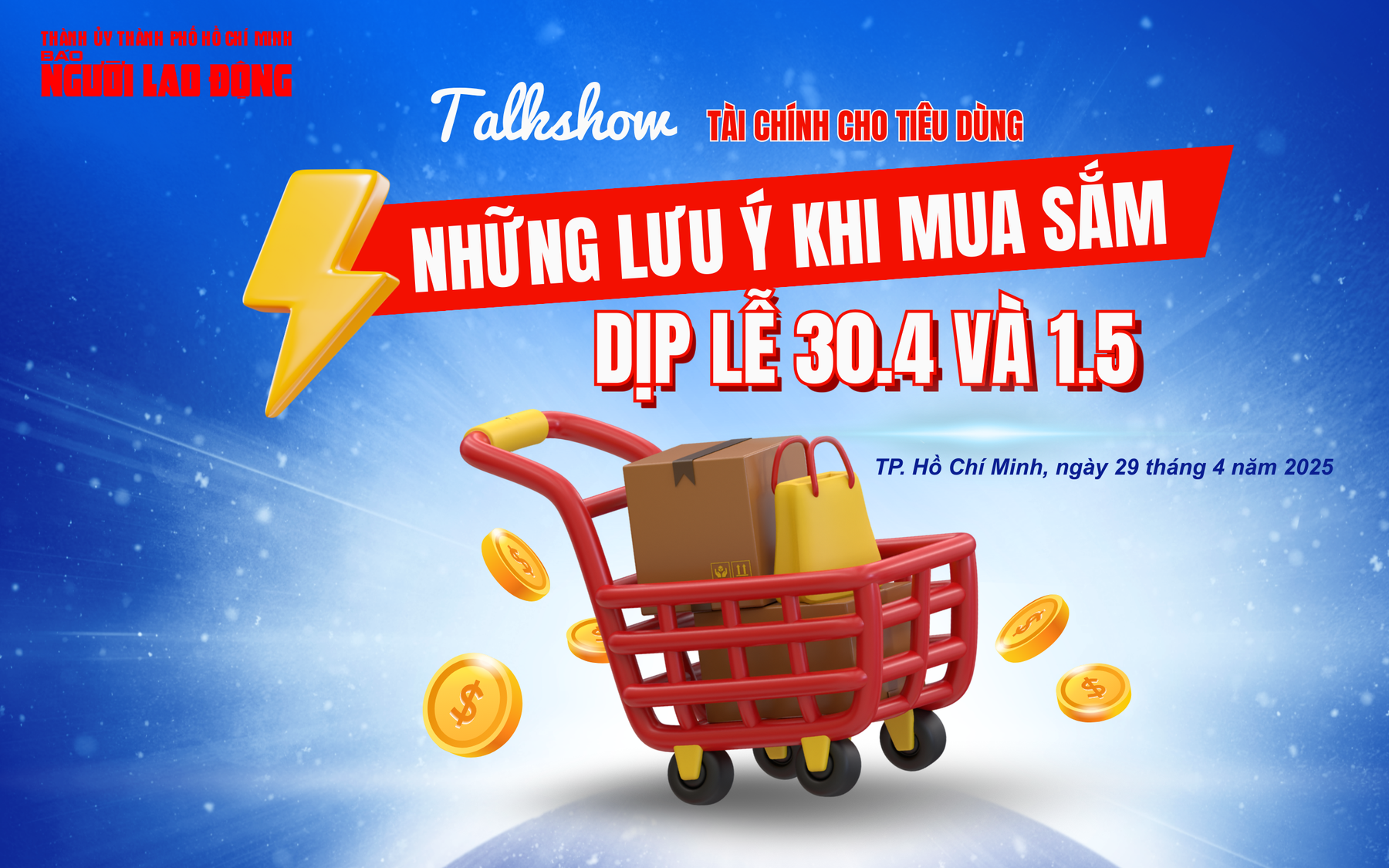 Livestream talkshow "Những lưu ý khi mua sắm dịp lễ 30-4 và 1-5"