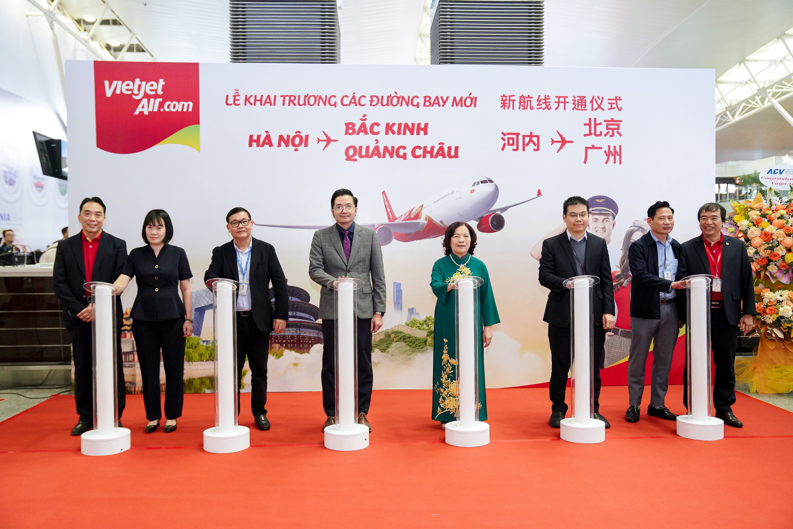 Vietjet khai trương loạt đường bay tới Bắc Kinh, Quảng Châu- Ảnh 1.