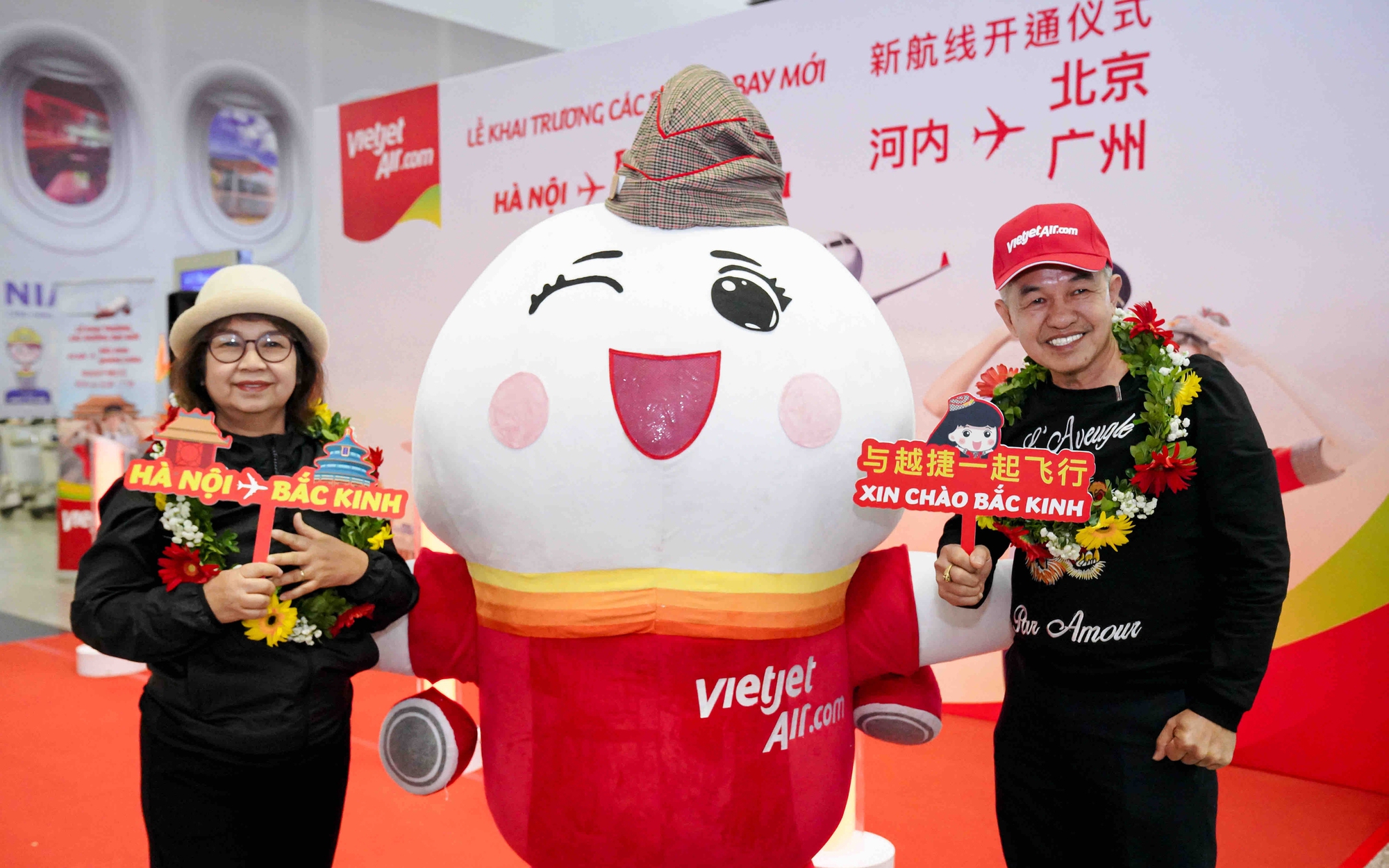 Vietjet khai trương loạt đường bay tới Bắc Kinh, Quảng Châu