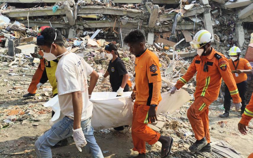 Động đất Myanmar: Số nạn nhân thiệt mạng tăng cao