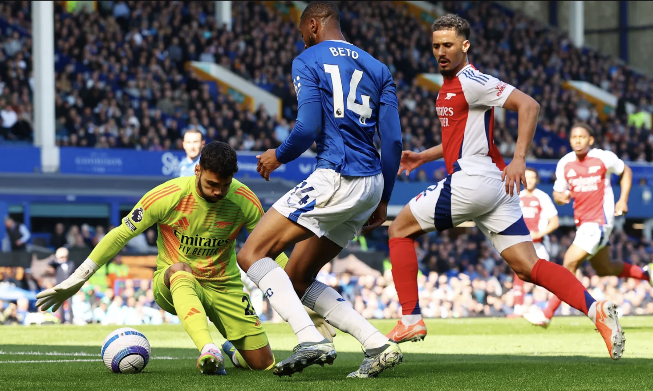 Arsenal bị Everton cầm chân, cạn dần hy vọng đua vô địch- Ảnh 3.