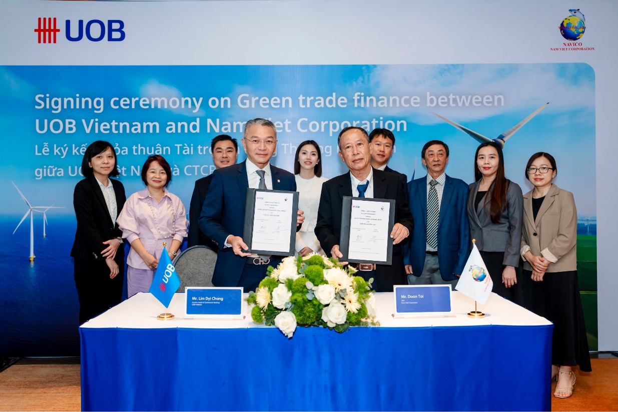 UOB Việt Nam tài trợ tín dụng thương mại xanh cho NAVICO thúc đẩy nuôi trồng thủy sản bền vững- Ảnh 1.