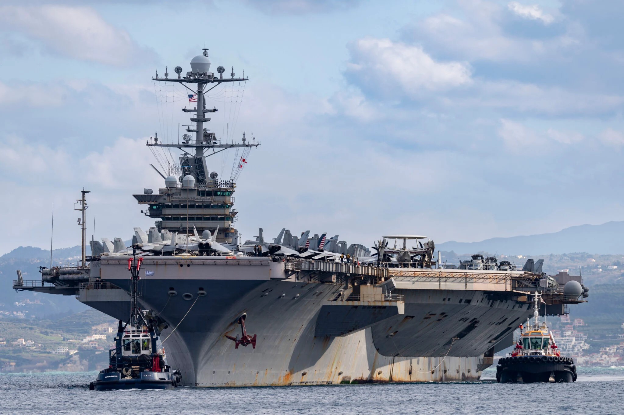 Tàu sân bay USS Harry S. Truman. Ảnh: US Navy