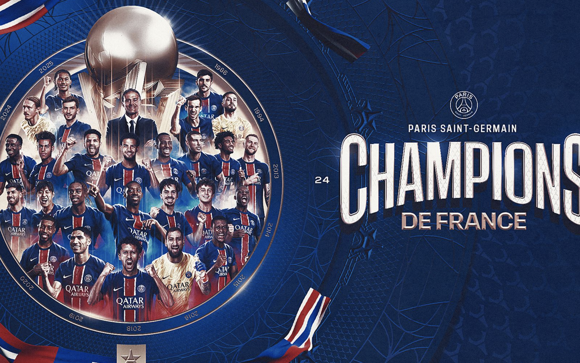 Vô địch sớm 6 vòng, PSG đăng quang lần thứ 13 tại Ligue 1