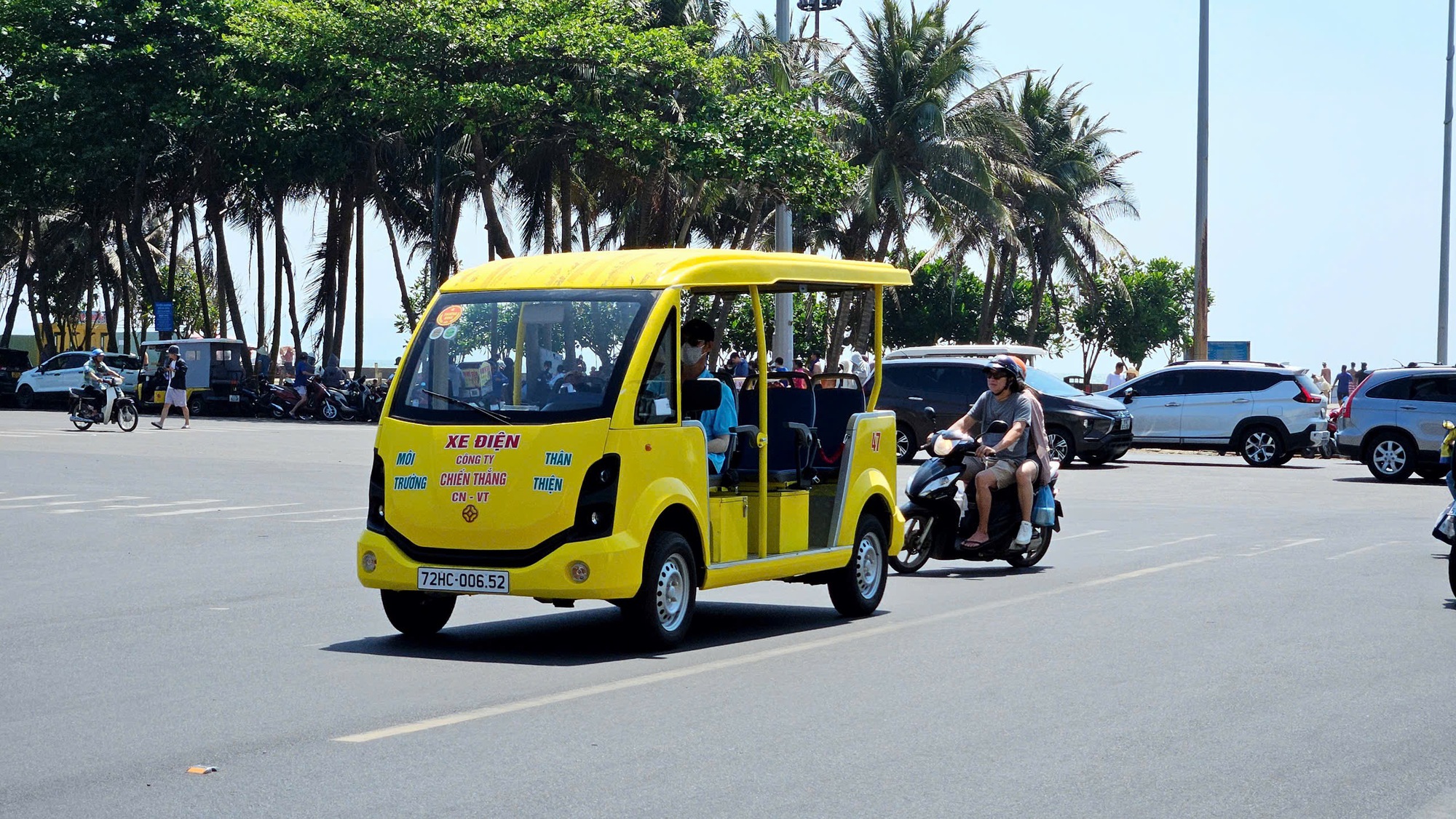 N&Oacute;NG: B&agrave; Rịa - Vũng T&agrave;u ấn định thời gian dừng hoạt động xe điện 4 b&aacute;nh gắn động cơ- Ảnh 1.