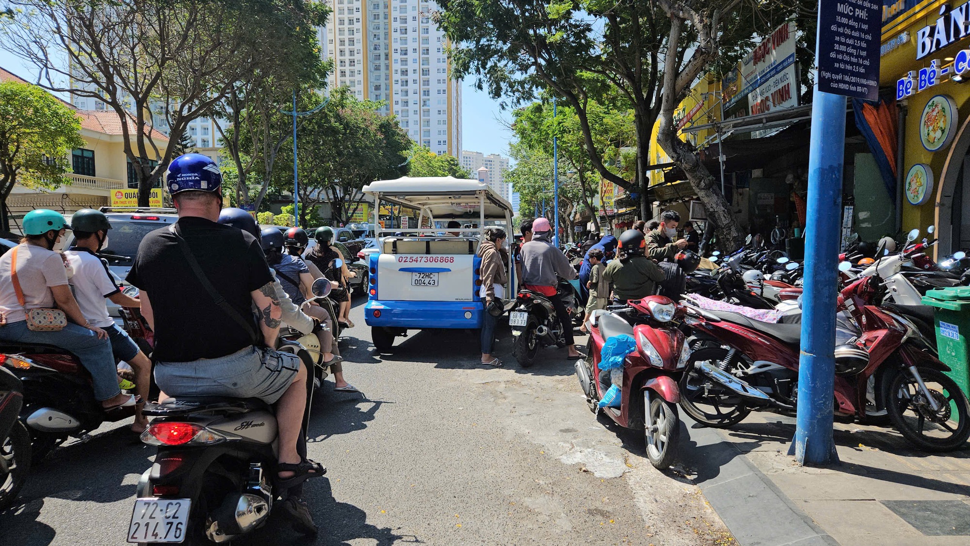N&Oacute;NG: B&agrave; Rịa - Vũng T&agrave;u ấn định thời gian dừng hoạt động xe điện 4 b&aacute;nh gắn động cơ- Ảnh 2.