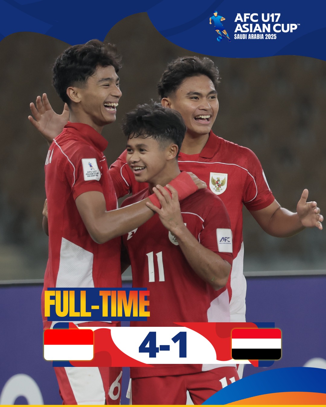 U17 Indonesia giành vé dự World Cup sau chiến thắng đậm trước Yemen- Ảnh 1.