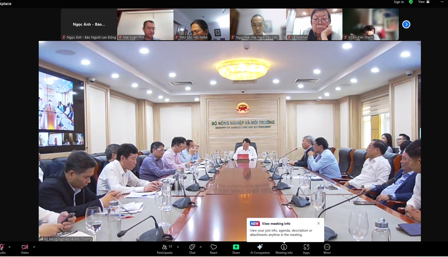 Bộ N&ocirc;ng nghiệp v&agrave; M&ocirc;i trường họp với doanh nghiệp c&oacute; kim ngạch xuất khẩu lớn sang Mỹ- Ảnh 4.